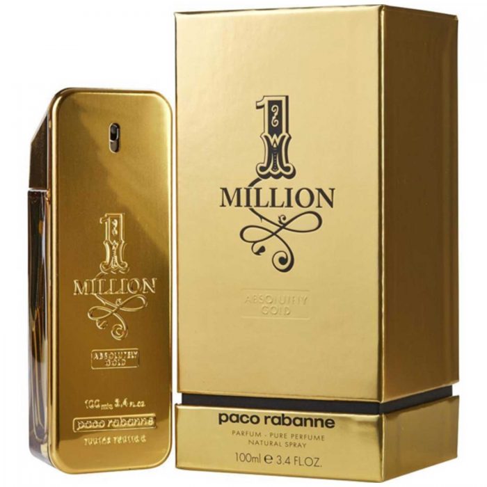 Paco Rabanne 1 Million Absolutely Gold 100ml Men Retail Box