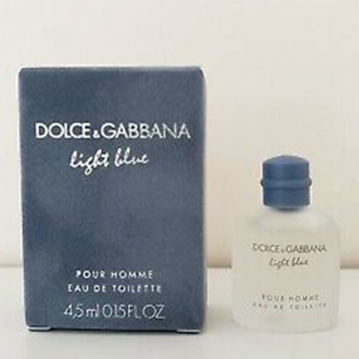 Dolce & Gabbana - Light Blue Pour Homme 4.5ml Miniature Men Travel Pack